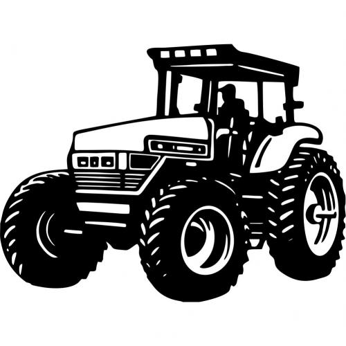 Samolepka Traktor