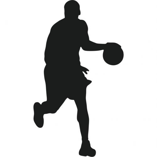 Samolepka Basketbalista