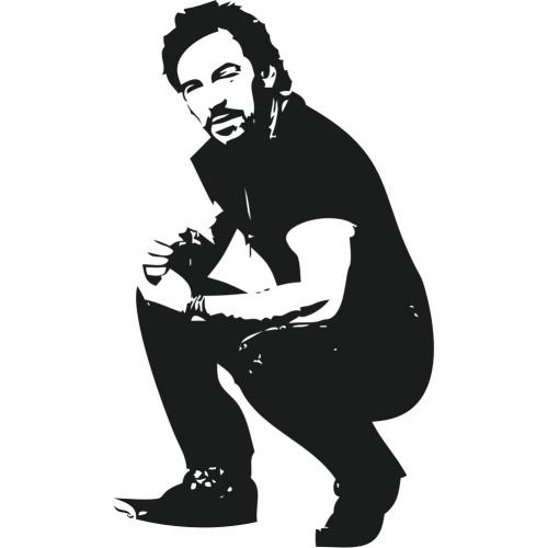 Samolepka Bruce Springsteen