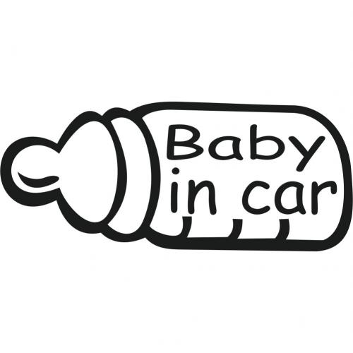 Samolepka Dítì v autì