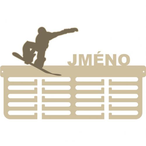 Vìšák na medaile - Snowboarding
