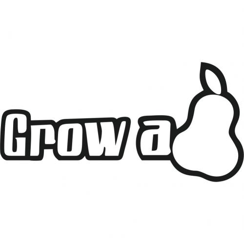 Samolepka Grow a pear