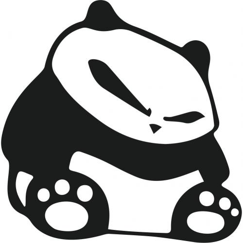 Samolepka JDM Panda 