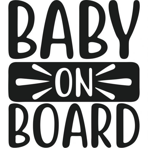 Samolepka Baby On Board I.