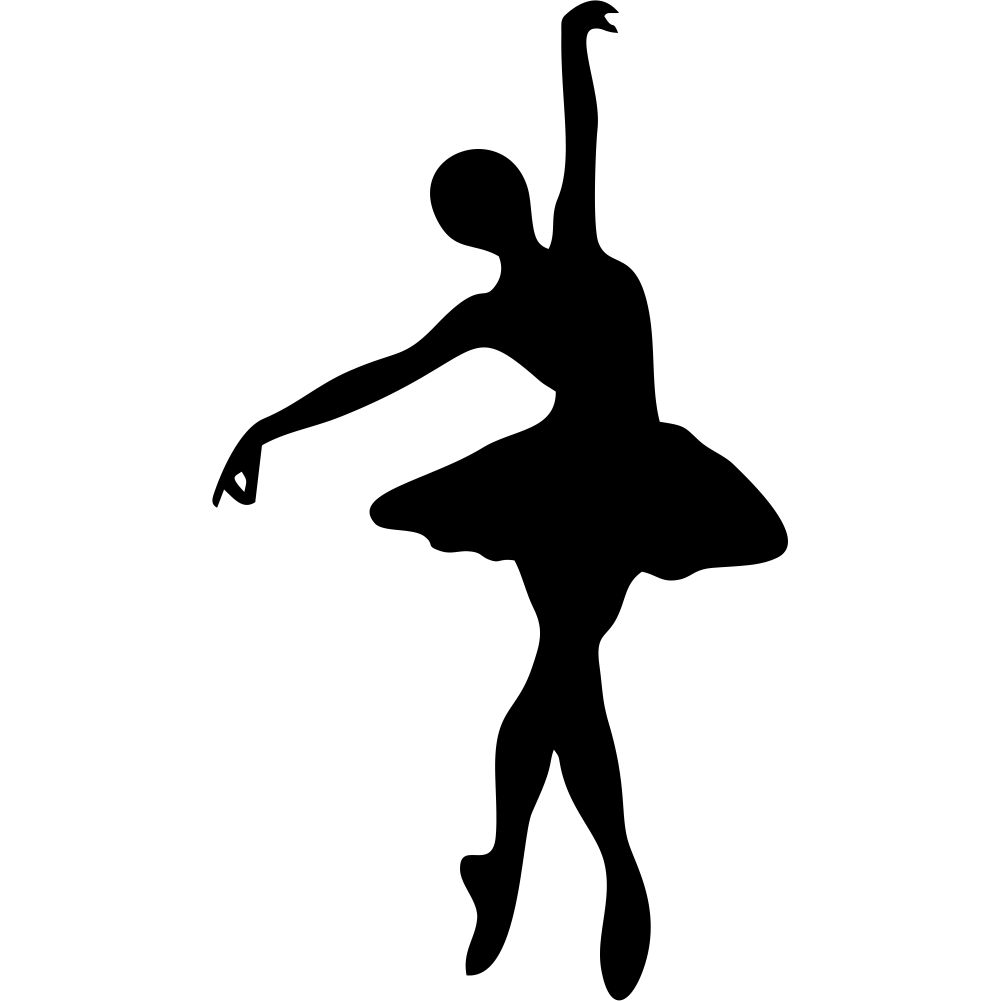 Samolepka Taneènice baletka - zvìtšit obrázek