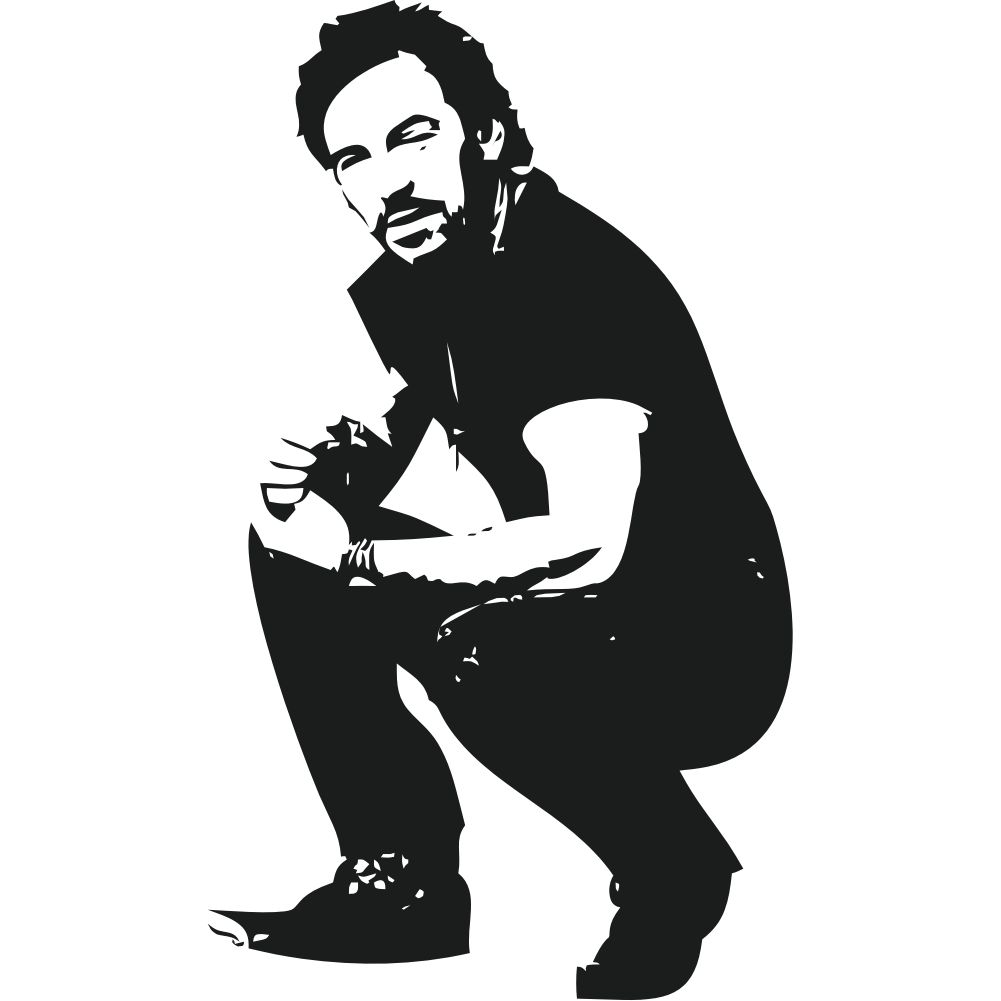 Samolepka Bruce Springsteen - zvìtšit obrázek