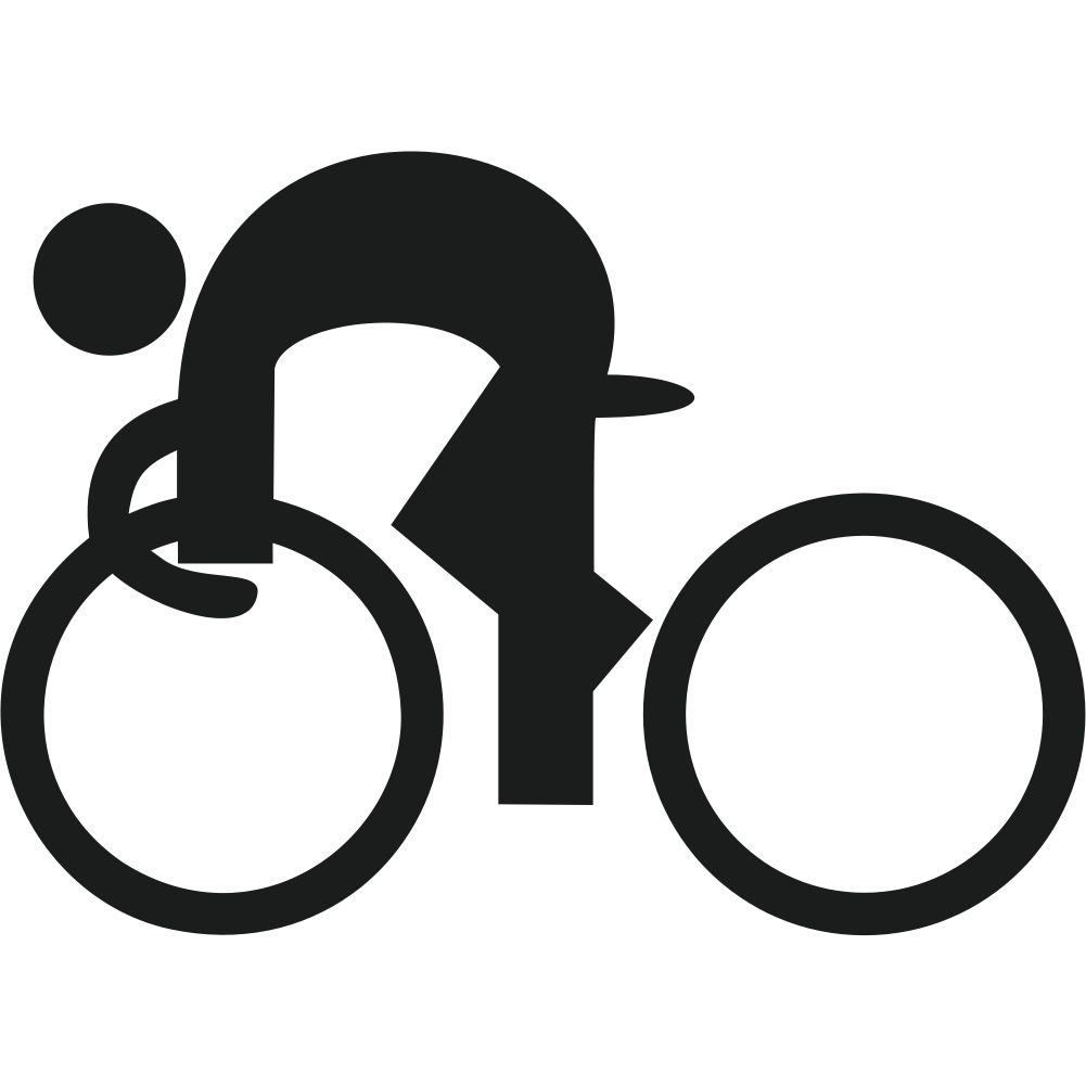 Samolepka Cyklista - zvìtšit obrázek