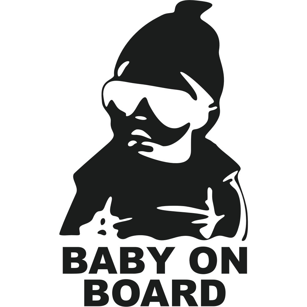 Samolepka Baby on board - zvìtšit obrázek