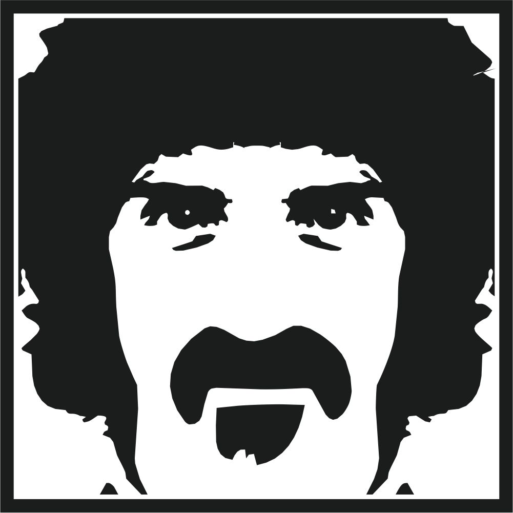 Samolepka Frank Zappa - zvìtšit obrázek