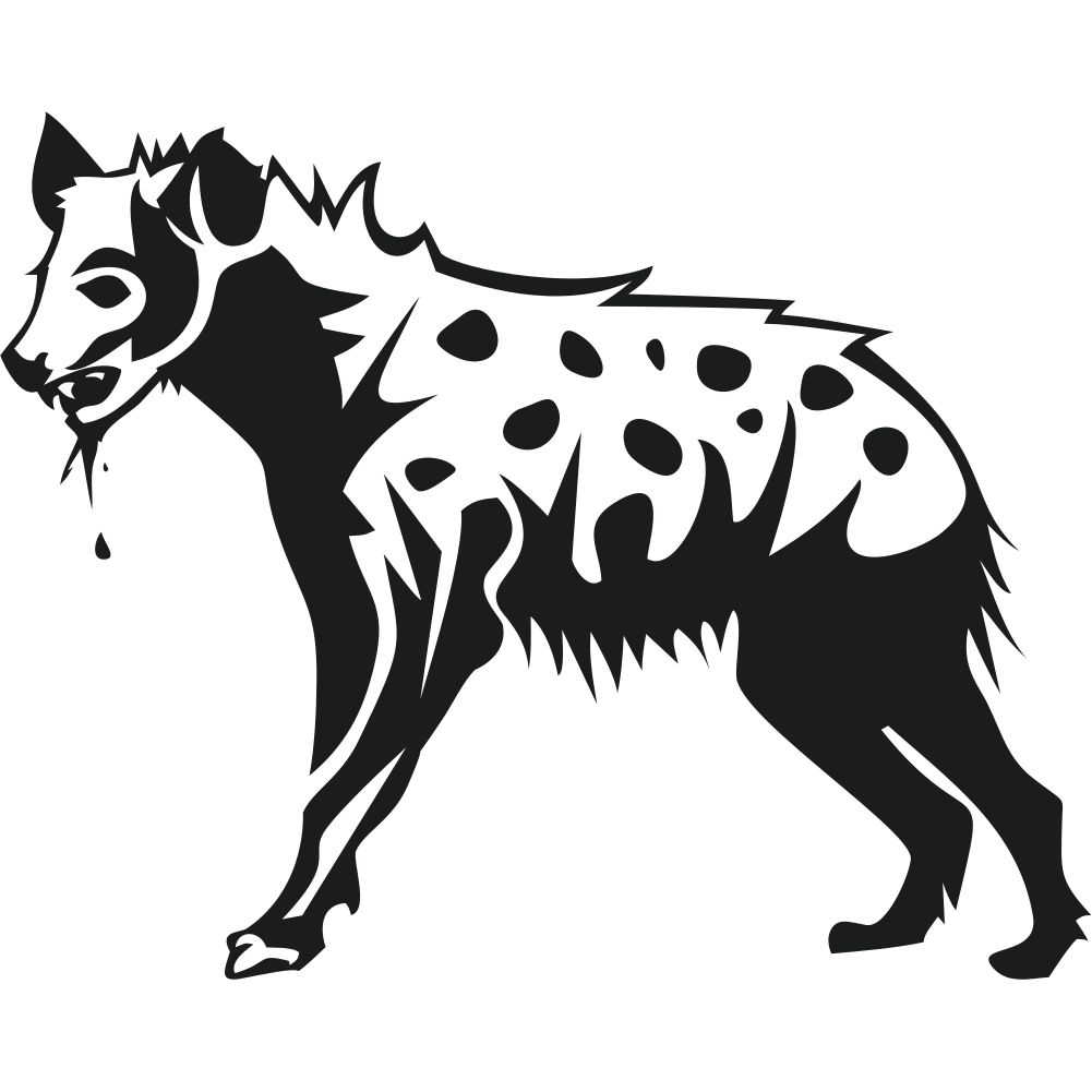Samolepka Hyena - zvìtšit obrázek