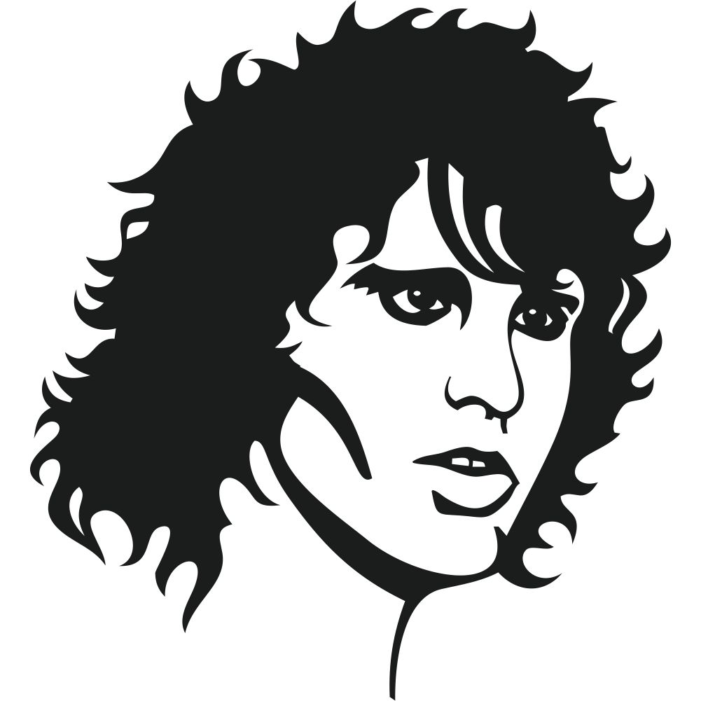 Samolepka Jim Morrison - zvìtšit obrázek